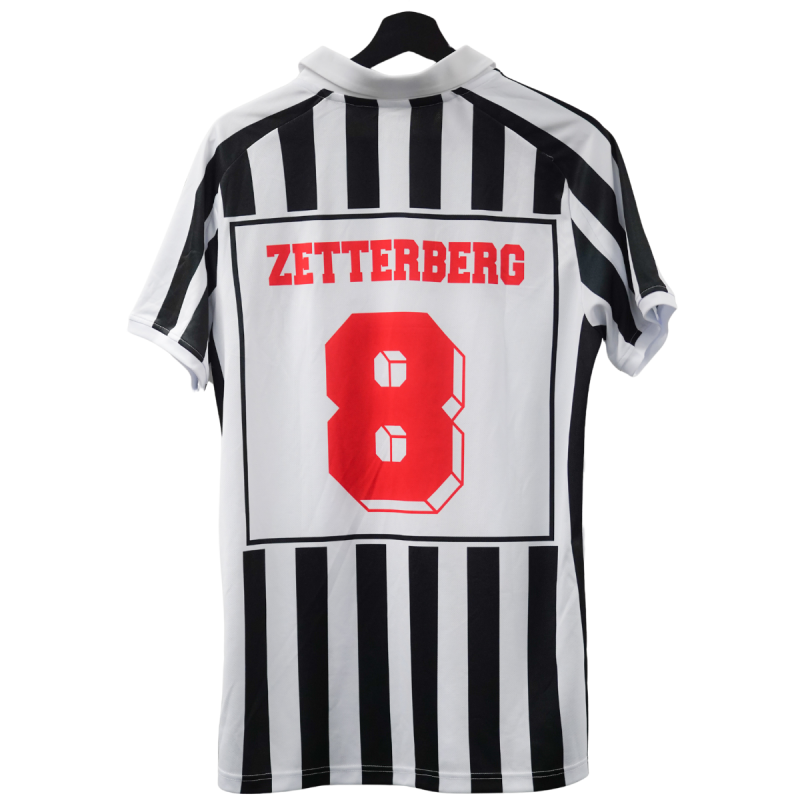 Kid's Royal Charleroi SC Retro Pär Zetterberg 120years Shirt #8