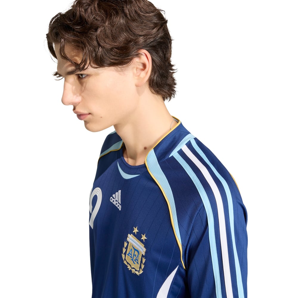 Women's Argentina 2006 Away Retro Shirt Messi #19